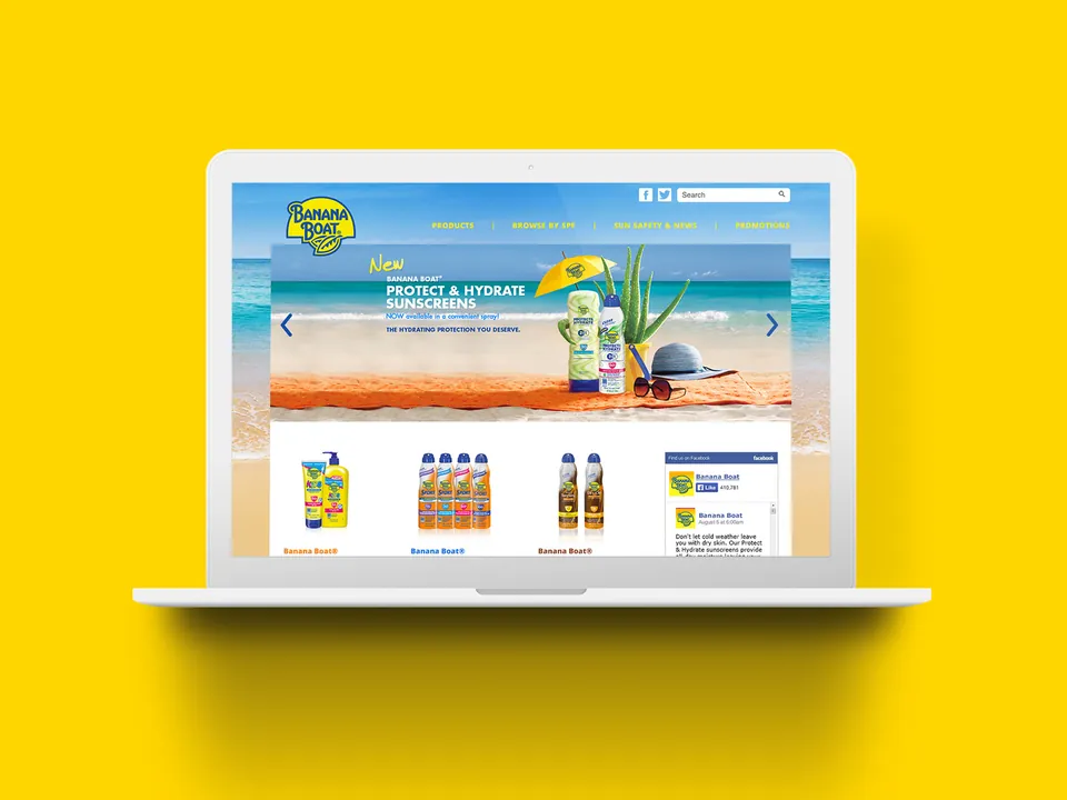 Edgewell Sun Care website