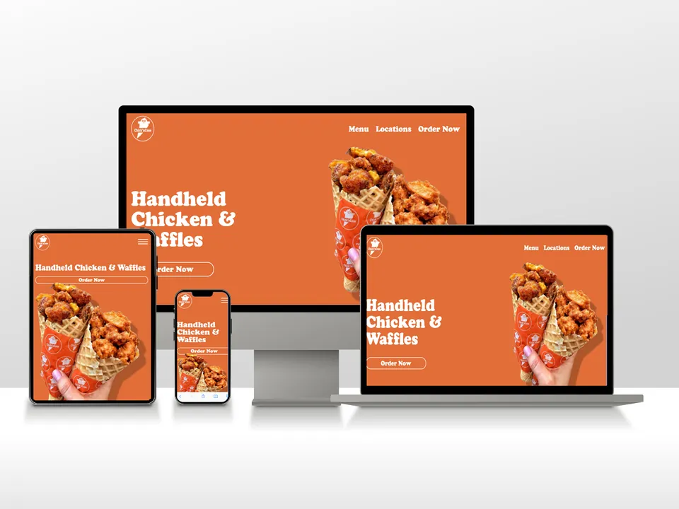 Chick'nCone website