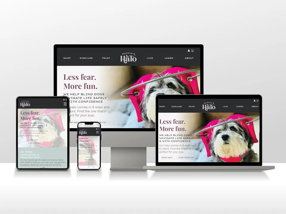 Muffin's Halo website