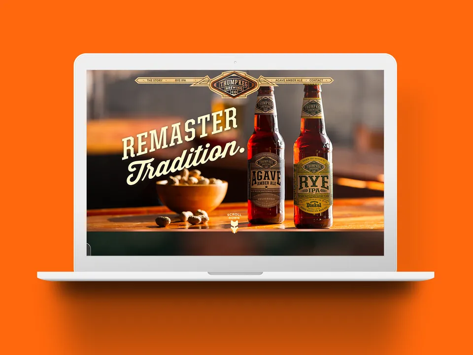 Thumpkeg website