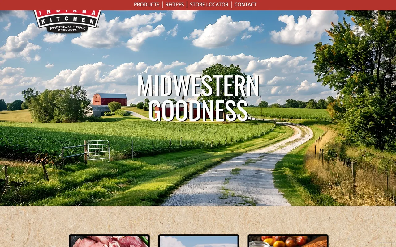 Indiana Kitchen website